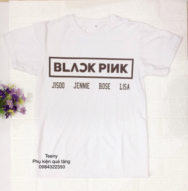 áo plackpink tặng 1 móc khoá hình plackpink