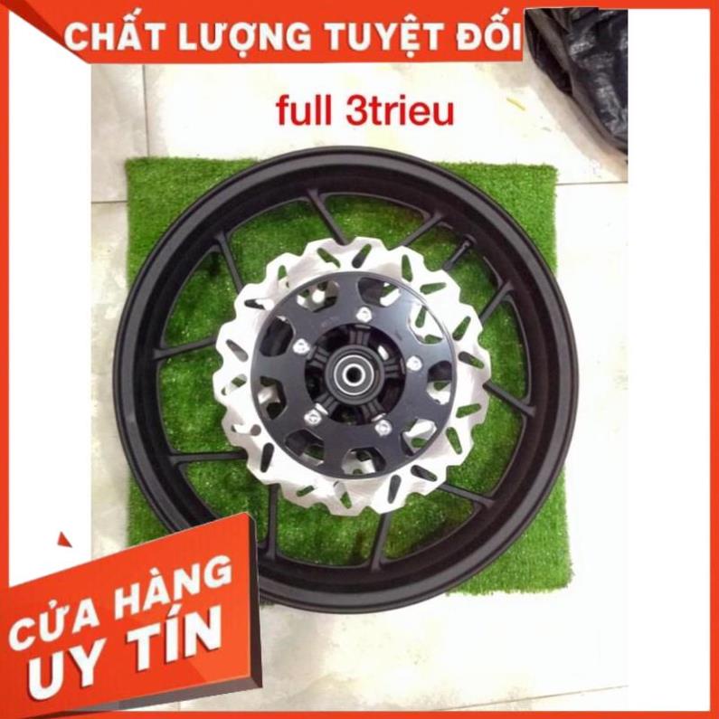 Mâm trước độ mẫu nang r3 tfx mt15 xsr 2 đĩa trước 3.5inch sale