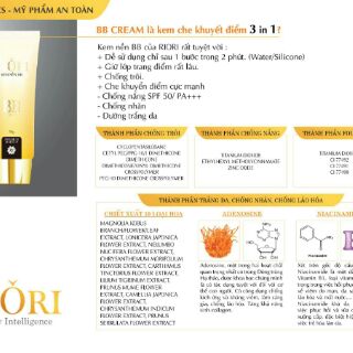 (MUA 1 TẶNG 1) BB CREAM RIORI