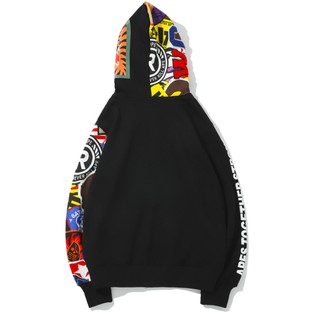 Áo khoác Bape cá mập nam nữ