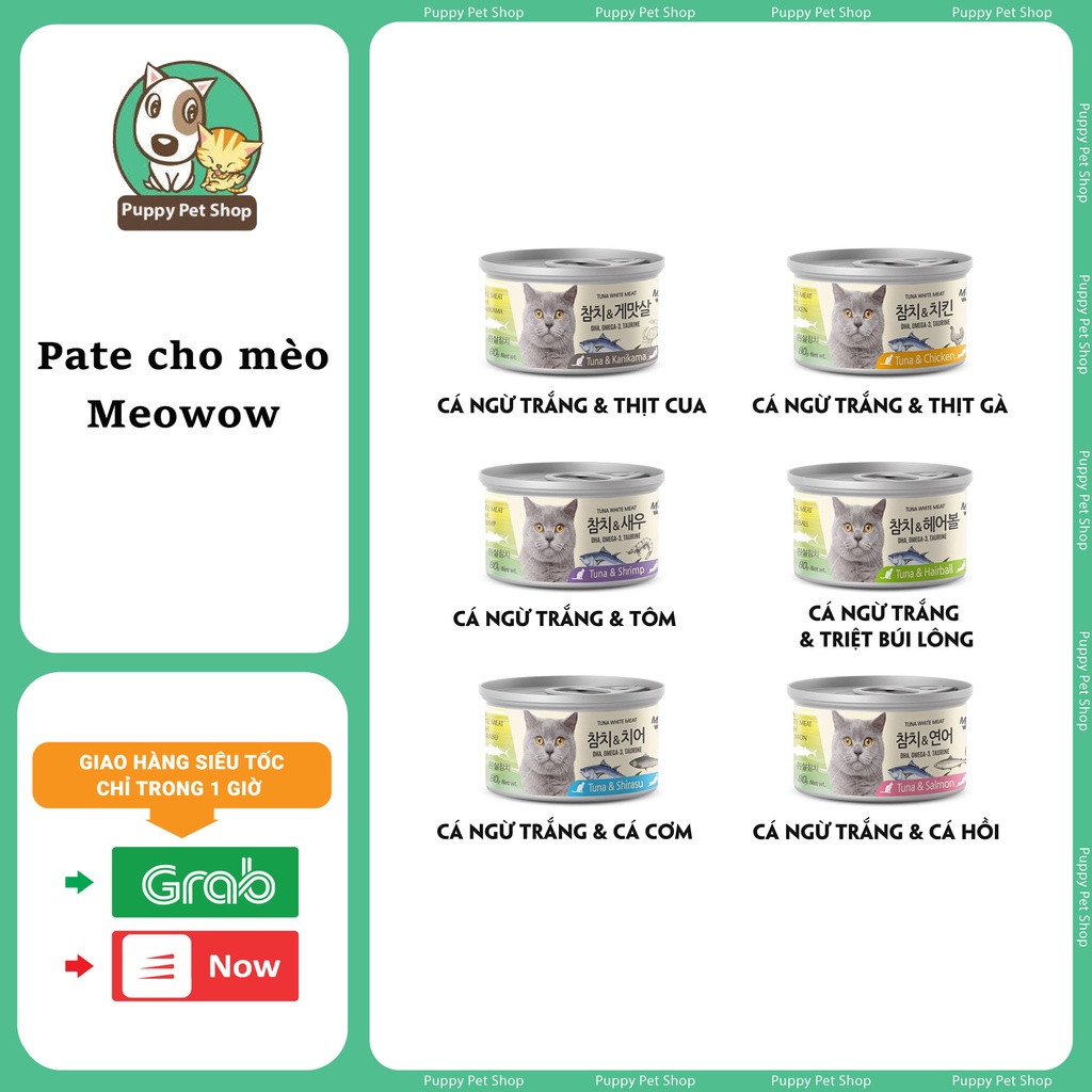 Pate cho mèo MEOWOW