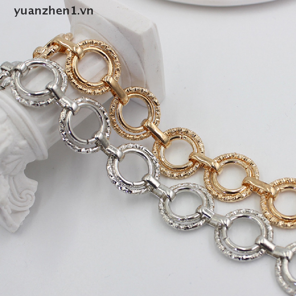 Thắt Lưng Dây Xích Kim Loại Mảnh Có Thể Điều Chỉnh Thời Trang Cho Nữ