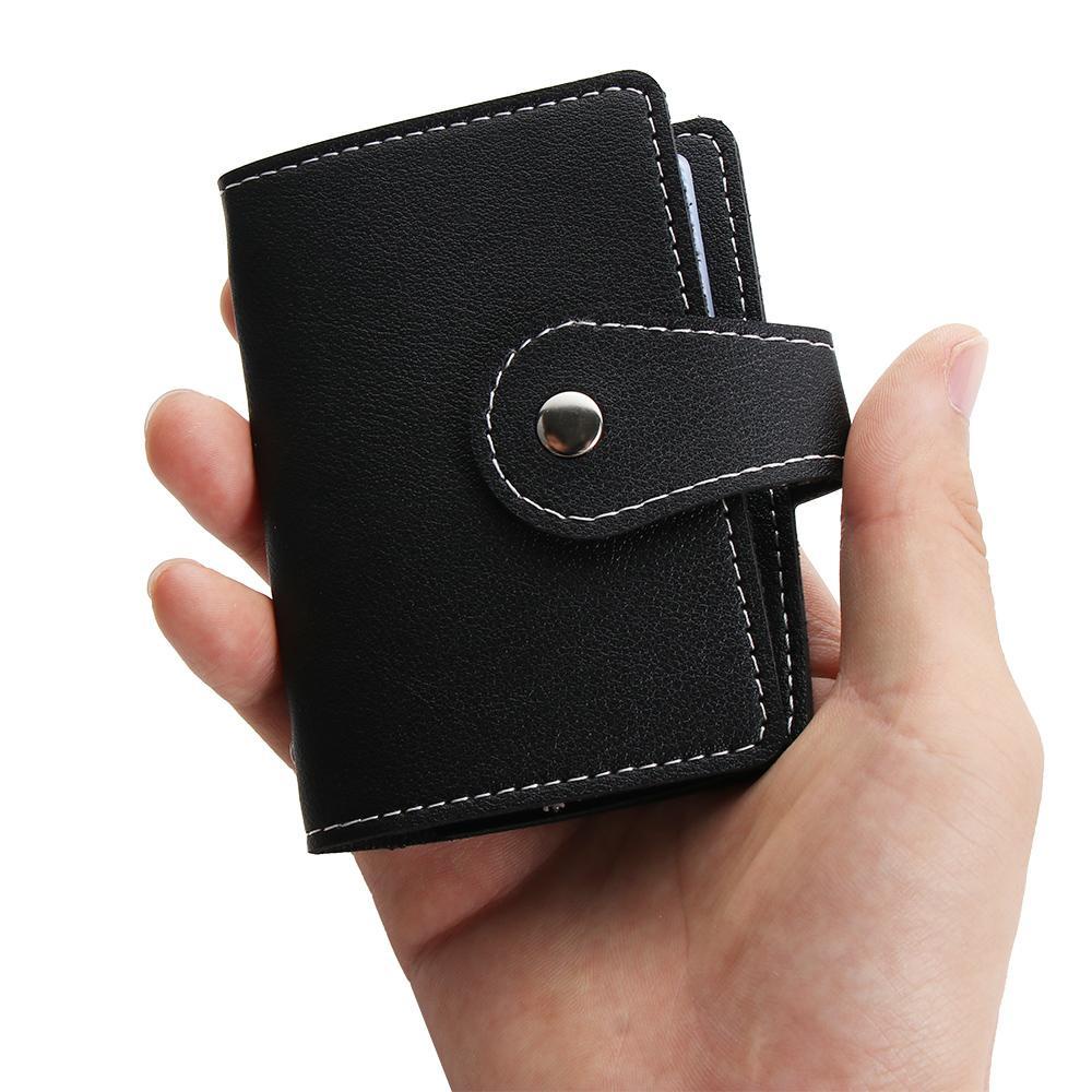 YVE Ví Đựng Thẻ 26 Ngăn Màu Kẹo Ngọt Cho Nam Nữ Giá Đỡ