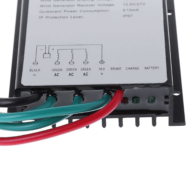 Bộ Điều Khiển Sạc Tua Bin Gió 600W 12V 24V Chống Thấm Nước Chuyên Dụng