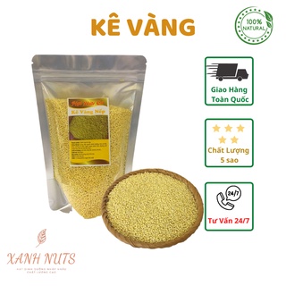 500g hạt kê nếp vàng đặc sàn nghệ an bao dẻo, đã tách vỏ