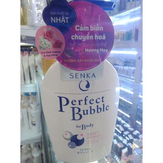 Sữa Tắm Dưỡng Ẩm Senka Perfect Bubble 500ml