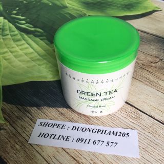 Kem Massage Trà Xanh Green Tea Massage Cream 450ml