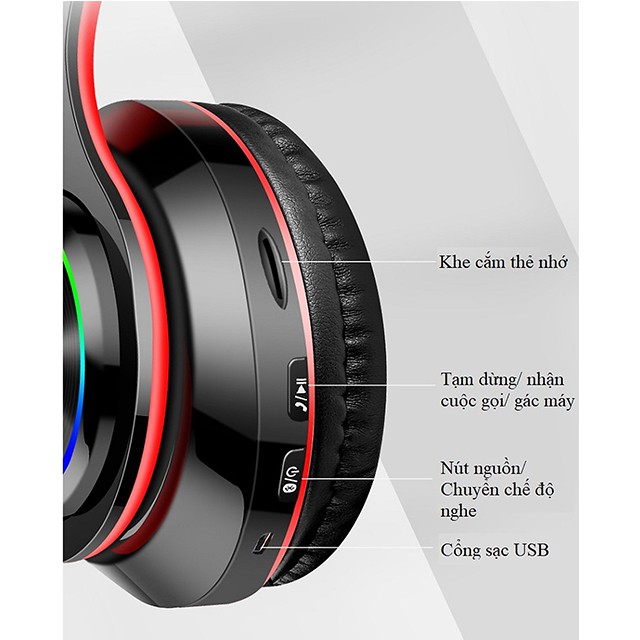 Tai Nghe không dây B39, Blurtooth 5.0, âm thanh trầm ấm đã tai, hỗ trợ khe cắm thẻ nhớ. TCT-SHOP | BigBuy360 - bigbuy360.vn