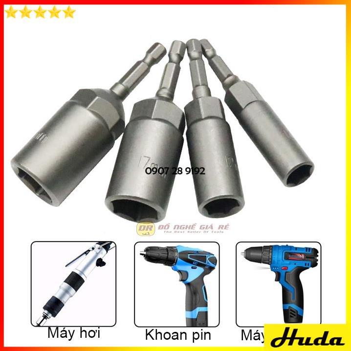 Đầu Chụp BuLong 80MM - Chụp Bulong Sâu Lòng Bắn Vít Chân Lục Giác