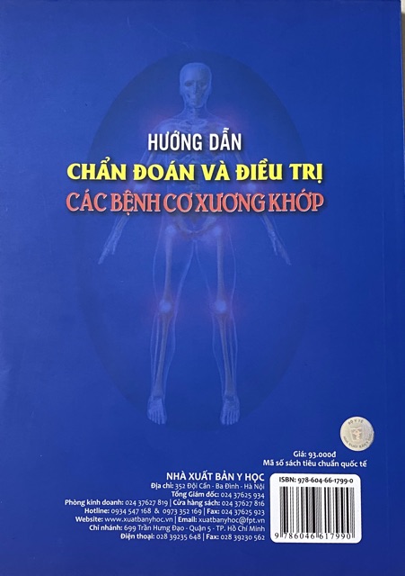 Sách - Hướng dẫn chẩn đoán và điều trị các bệnh cơ xương khớp