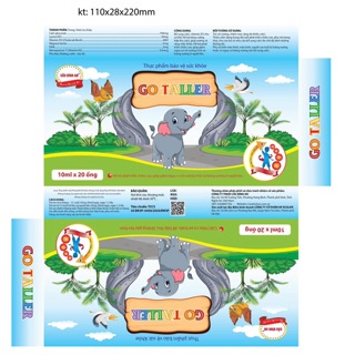 Canxi hữu cơ GO TALLER Cầu Bình An