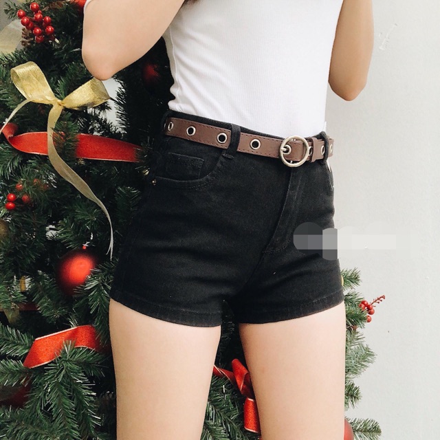 QUẦN SHORT JEAN TRẮNG, LƯNG CAO | BigBuy360 - bigbuy360.vn