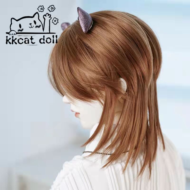 Tóc Giả Ngắn Cho Búp Bê bjd 1 / 3 & 1 / 6
