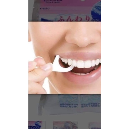 Chỉ nha khoa được nhập khẩu trực tiếp từ Nhật Bản giúp làm sạch kẽ răng