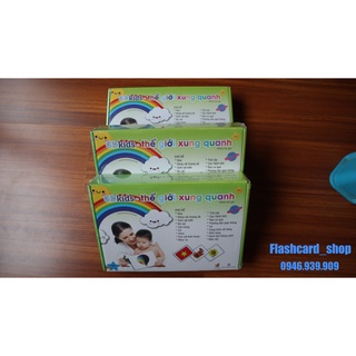 Hộp thẻ gdkids thế giới xung quanh – flashcard glenn doman – tn0006