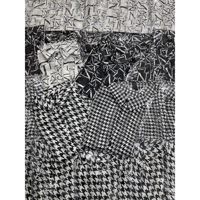 [Mã WASKT410K giảm 10K đơn 50K] áo sơ mi lụa chữ zz dài tay | BigBuy360 - bigbuy360.vn