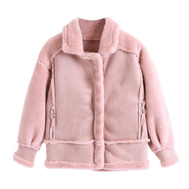 Winter girl cashmere coat