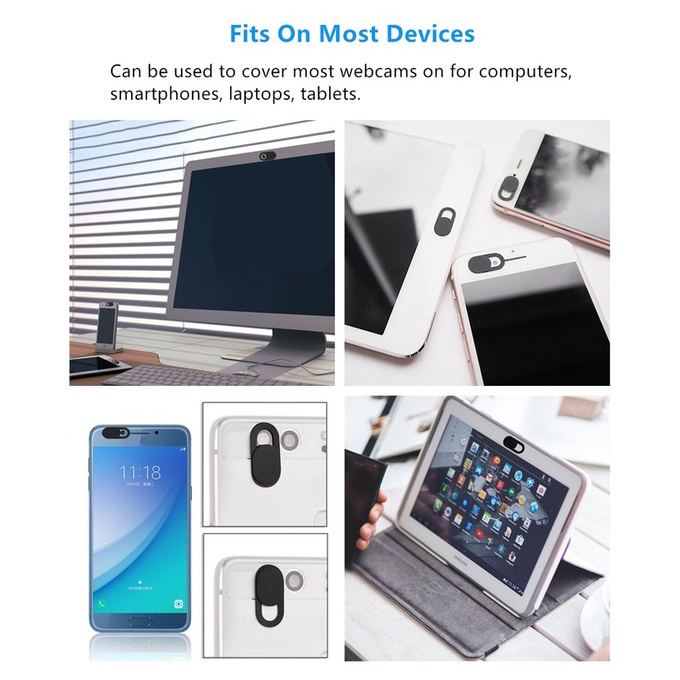 1 Phụ Kiện Bảo Vệ Ống Kính Máy Ảnh Điện Thoại Laptop Chống Nhìn Trộm