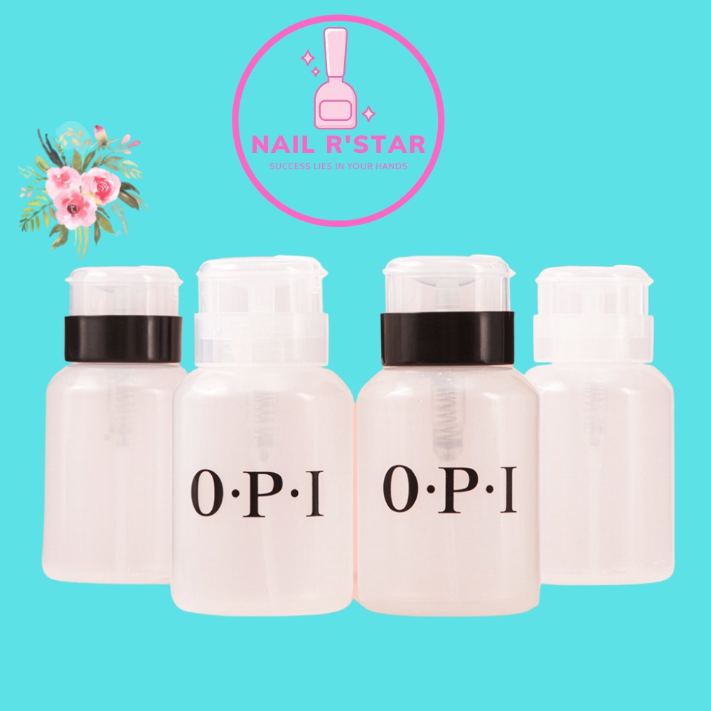 Lọ đựng cồn/ acetone 250ml OPI đầu xịt NAIL R’STAR