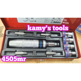 Bộ tua vít đóng tự động cao cấp kingtony model 4505mr 10 chi tiết, bộ tô vít đóng
