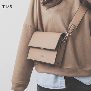 [Nhập ULZS5 Giảm 5%]-CÓ SẴN T185 TÚI ULZZANG,TÚI DA NỮ,TÚI HỘP NỮ-ẢNH THẬT CUỐI