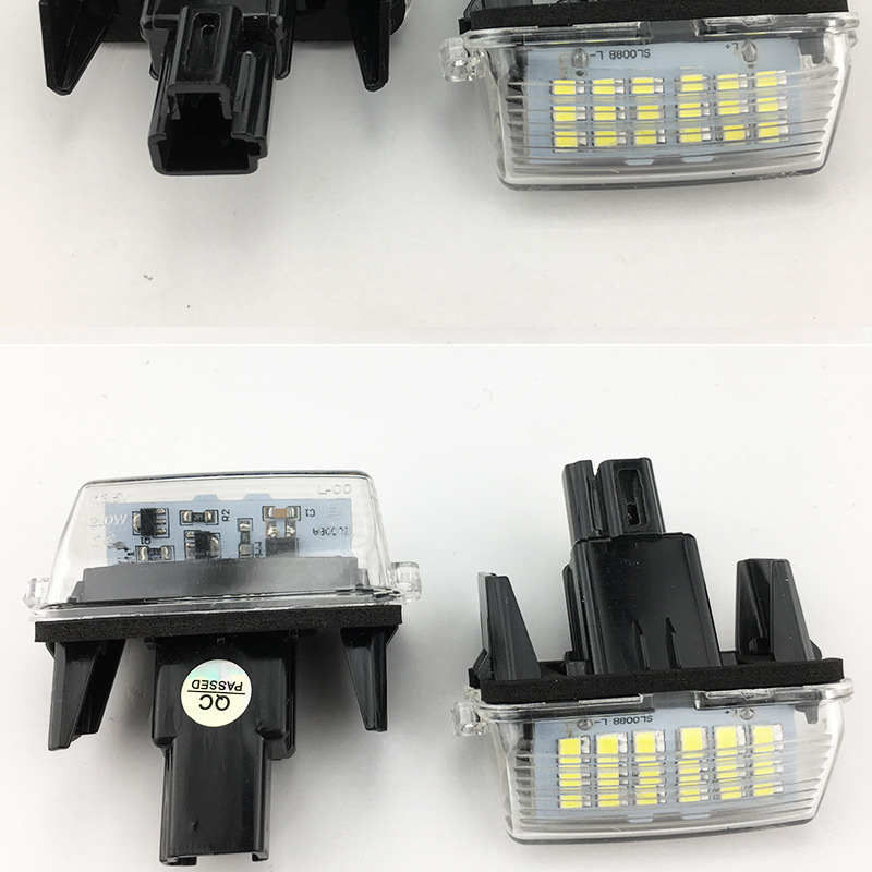 Đèn Led Chiếu Sáng Biển Số Xe Cho Toyota Camry / Yaris / Vios / Camry Vistas