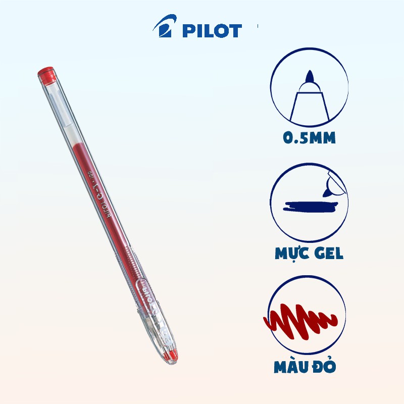 Bút Gel Pilot G-1 chính hãng nhập khẩu Nhật bản viết êm trơn