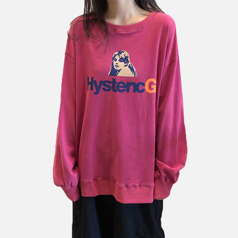 Mới Áo Hoodie Tay Dài Dáng Rộng Phong Cách Hàn Quốc | BigBuy360 - bigbuy360.vn