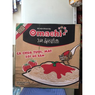 MÌ TRỘN KHOAI TÂY OMACHI XỐT SPAGGETTI 91Gx30 gói