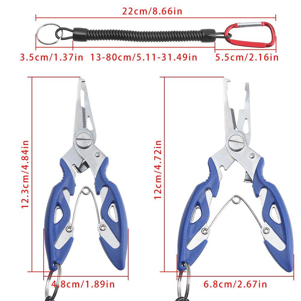 Kìm Gỡ Lưỡi Câu Cá Đa Năng Kèm Dây Đeo Tiện Dụng