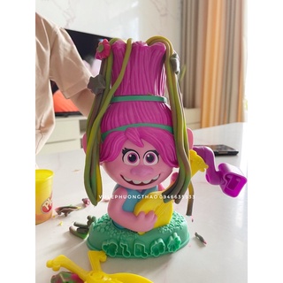 Đất nặn Playdoh tạo mẫu tóc cho Poppy Trolls