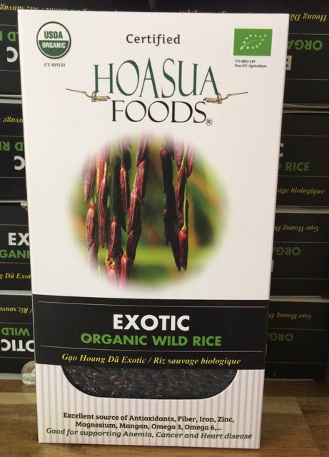 Gạo Đen Hoang Dã Exotic Hoa Sữa - 1kg