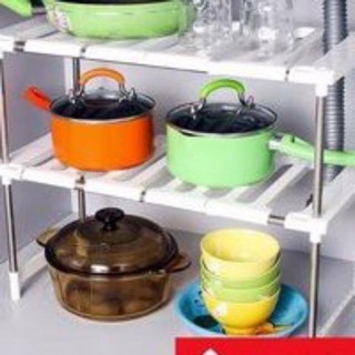 Kệ để đồ và kệ gầm bếp