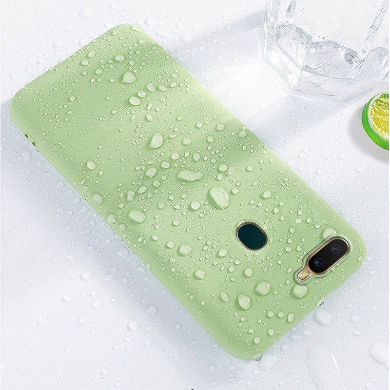 Koosuk Ốp lưng silicone mềm và mỏng cho điện thoại OPPO A7 AX7 A5s AX5s / A12 A12E A5