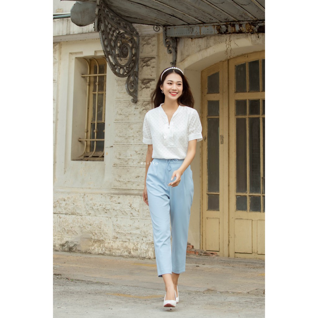 [ESTWB11064] QUẦN TÂY NỮ LƯNG THUN  - esitto | BigBuy360 - bigbuy360.vn