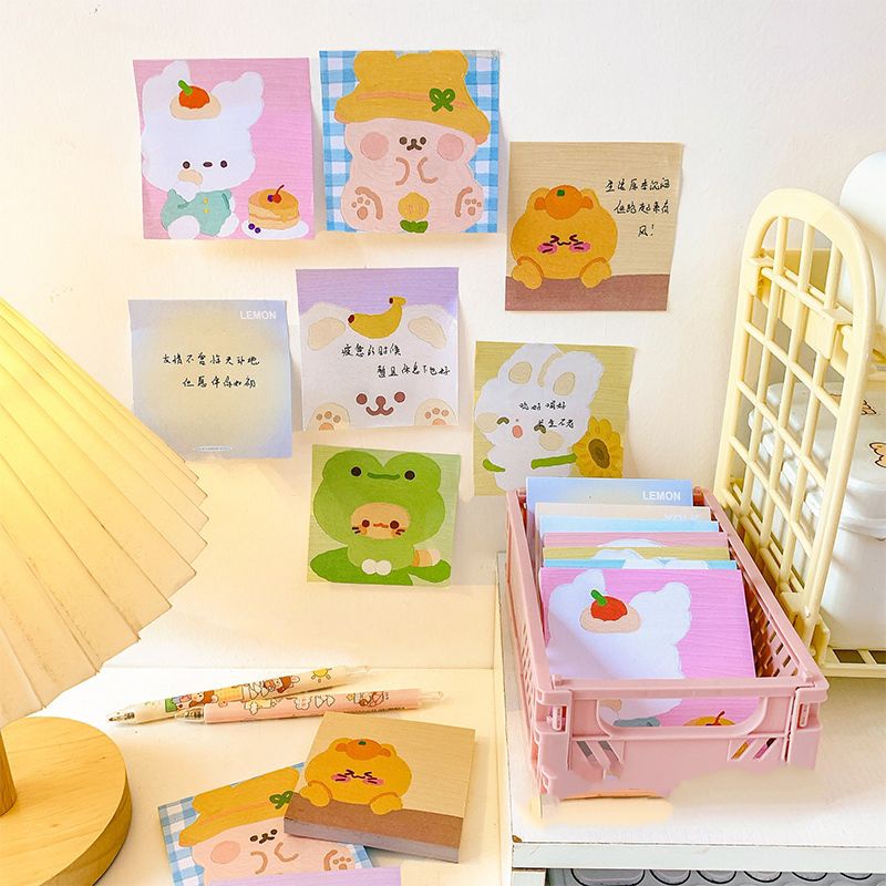 Giấy Ghi Chú, Giấy Note 80 Tờ Dễ Thương
