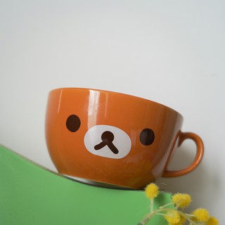 Bộ Bát Cốc Rilakkuma Nâu Dễ Thương (Bán Lẻ)