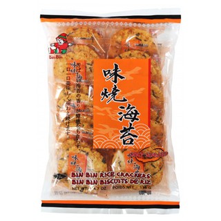 Bánh Gạo Bin Bin Rong Biển Cay 135g