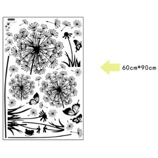Decal dán tường Bồ công anh 130*165cm