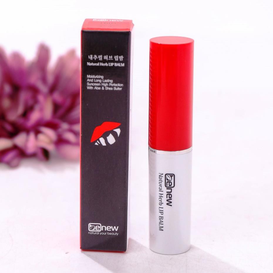 Son Dưỡng Có Màu Chống Thâm Môi Benew Natural Herb Lip Balm 💋