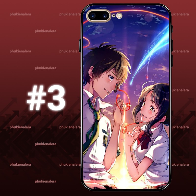 Ốp Iphone lưng hình Your Name siêu đẹp cho iphone 5 5s se 2020 6 plus 6s plus 7 plus 8 plus x max xs max xr 11 pro max