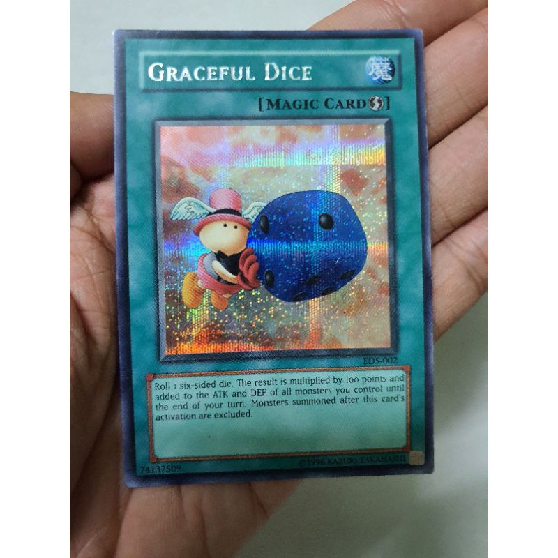 [Thẻ Yugioh] Graceful Dice Ultra Parellel rare (EDS-002)