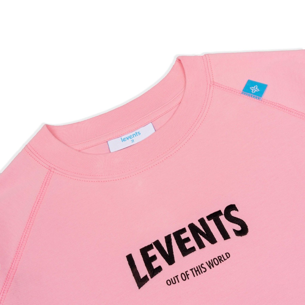 LEVENTS® RAGLAN SPACE TEE / PINK (Levents Chính Hãng)