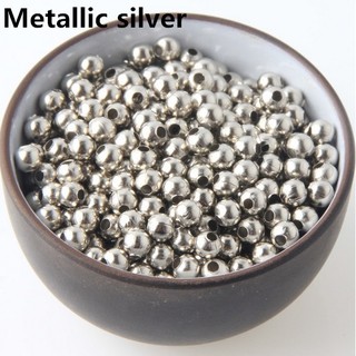Hạt cườm lỗ to 3mm 4mm 6mm xỏ trang sức