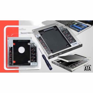 Caddy Bay Mỏng 9.5 mm và Dày 12.7 mm (Lắp thay SSD cho Laptop)