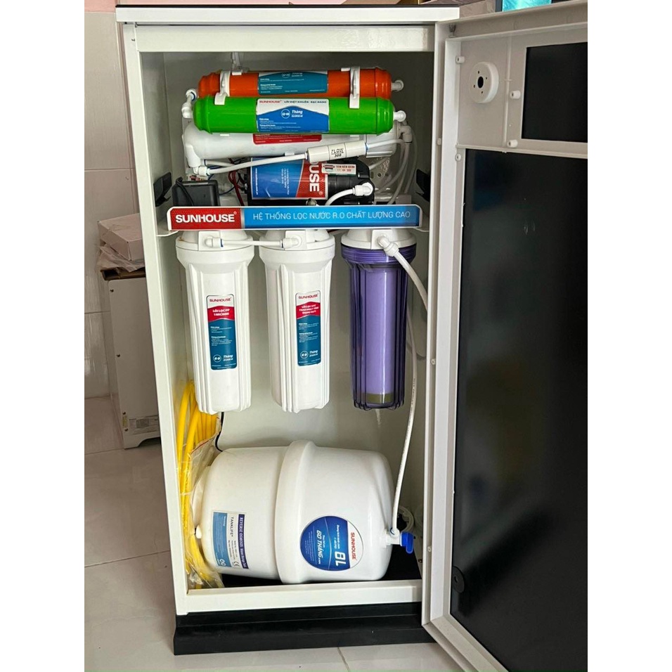 Máy Lọc Nước RO SUNHOUSE SHA8858K 8 Lõi- Điện máy Sunmy- Bảo hành chính hãng toàn quốc