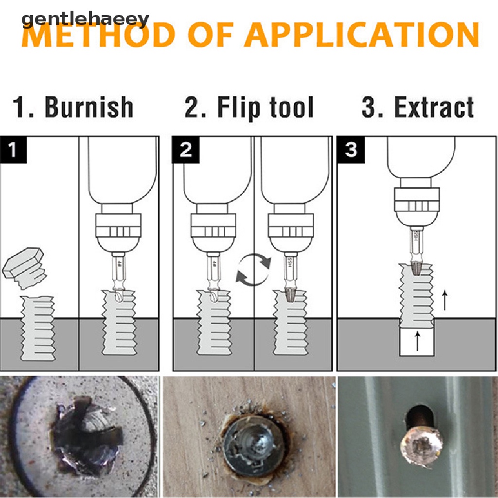 Bộ 6 Mũi Khoan Tháo Gỡ Ốc Vít Gãy