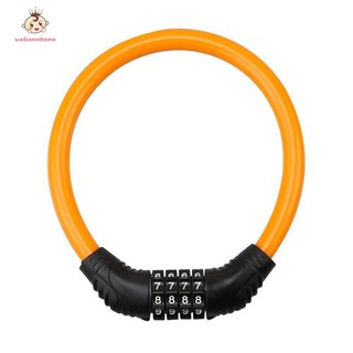 Khoá dây xe đạp 4 số