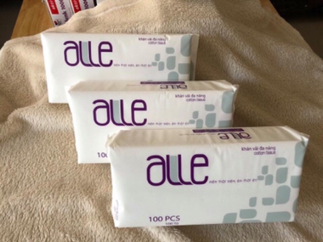 Khăn giấy tẩy trang Alle
