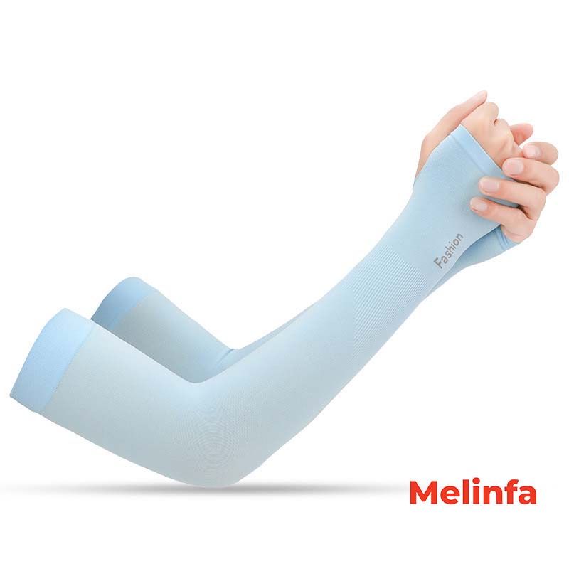 Ống tay áo chống nắng, bộ găng tay dài chống nắng, chống tia UV lên đến UPF50+mã VAA0062